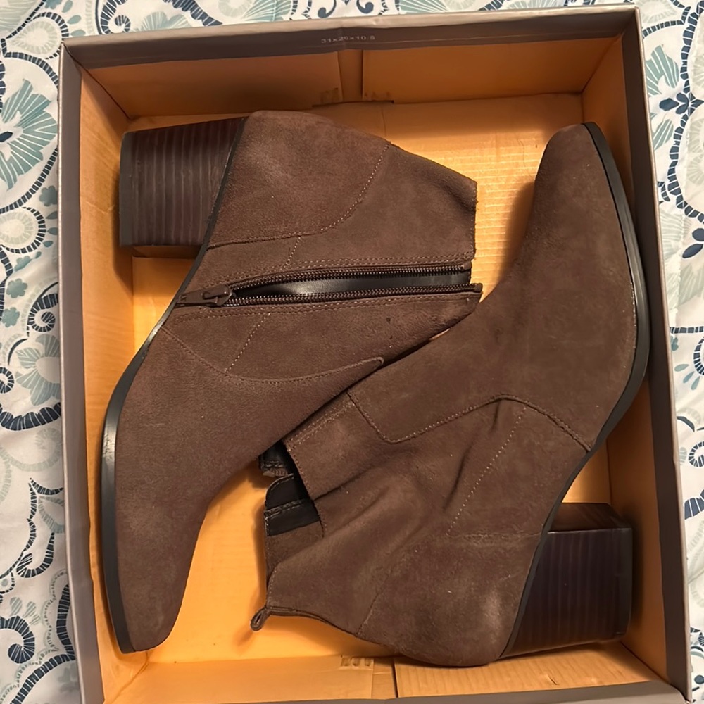 Suede Boots